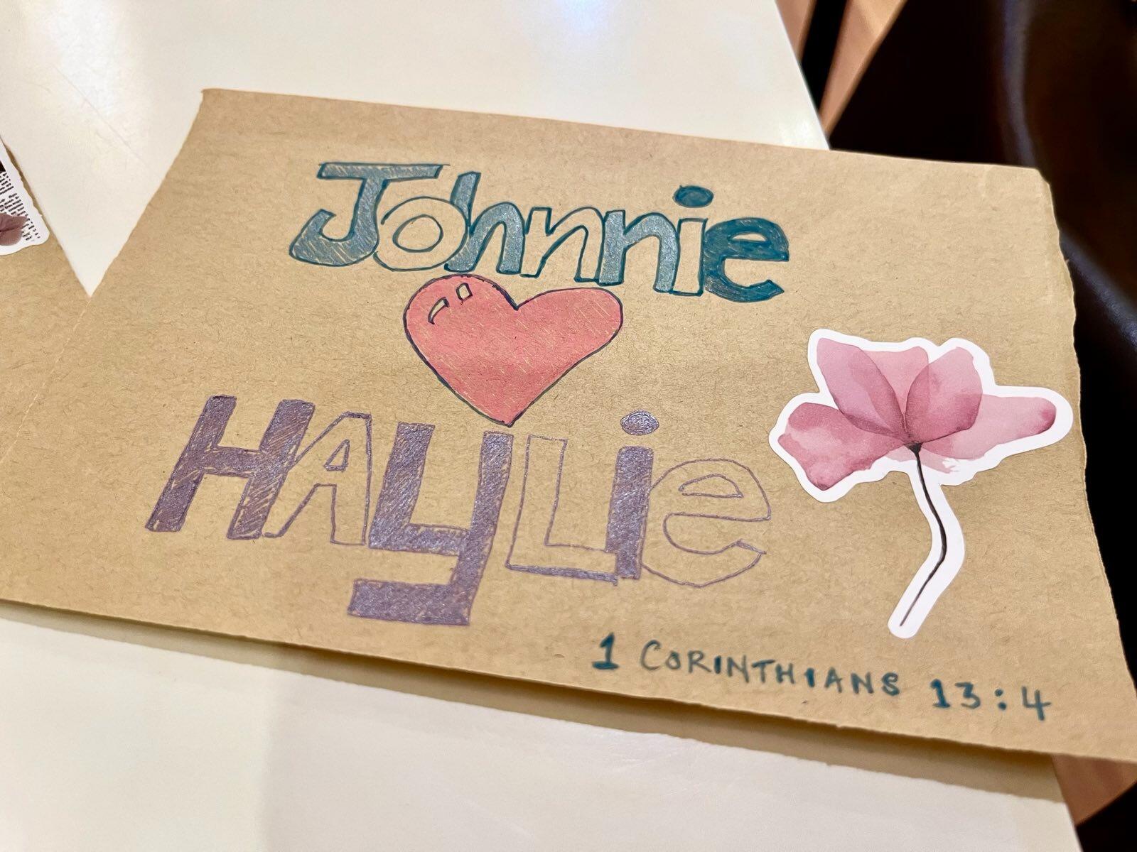 Johnnie’s always on a word-saving plan... but he can draw :3