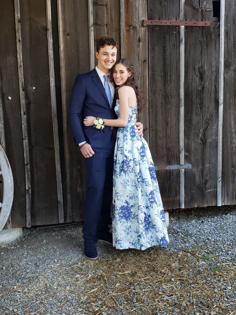Gaby’s senior prom!