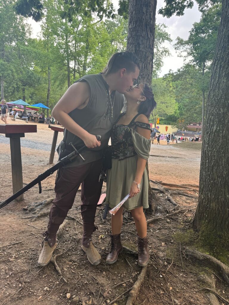 Having some fun adventures at the Renaissance Faire