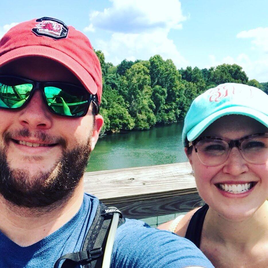 Both Claire and Matt enjoy outdoor activities, and they explored a local trail for a hike.