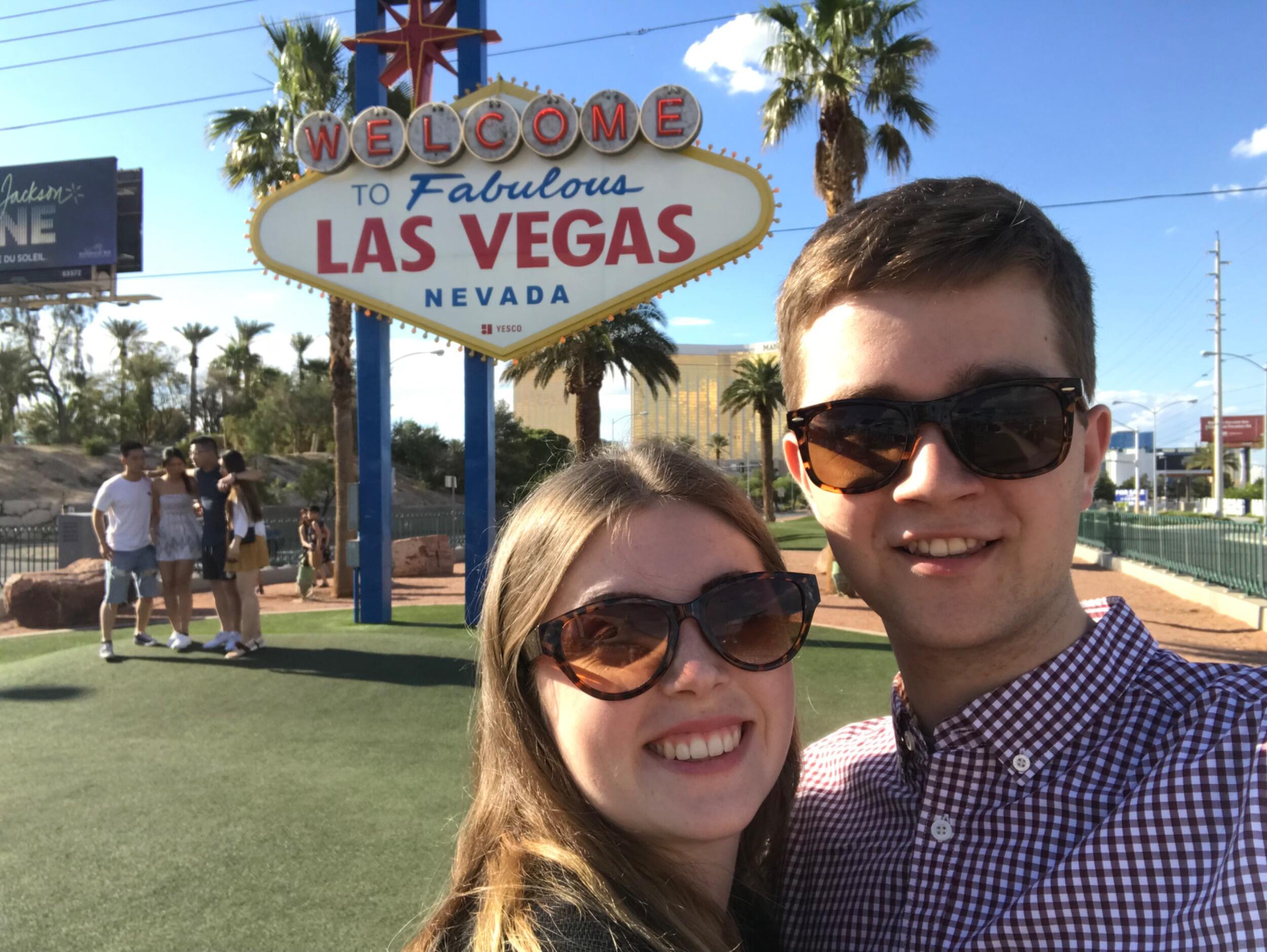 We traveled West, ticking off more states before heading home. If things had gone better here, this wedding would have been more easily funded...