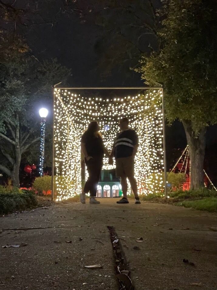Our first Christmas together and 6 months of dating!
