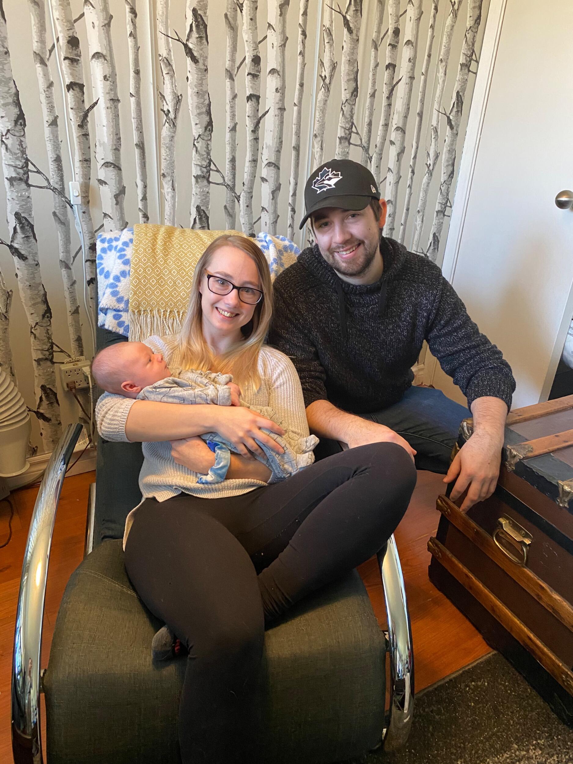 First time meeting our nephew Arlo (Carlene’s sisters son) 