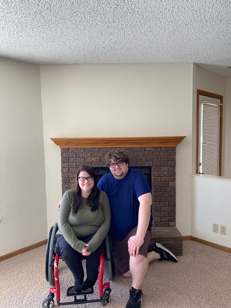 We moved into our first apartment together!