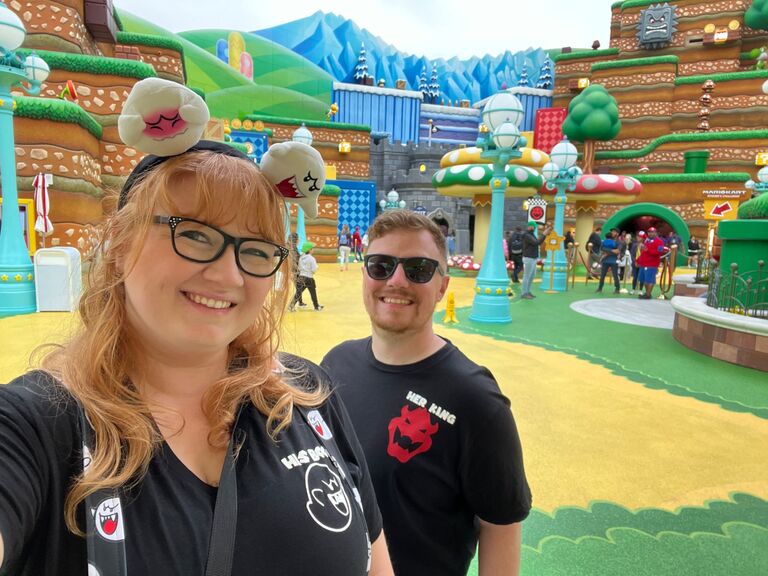 The brand new Nintendo World at Universal Studios!