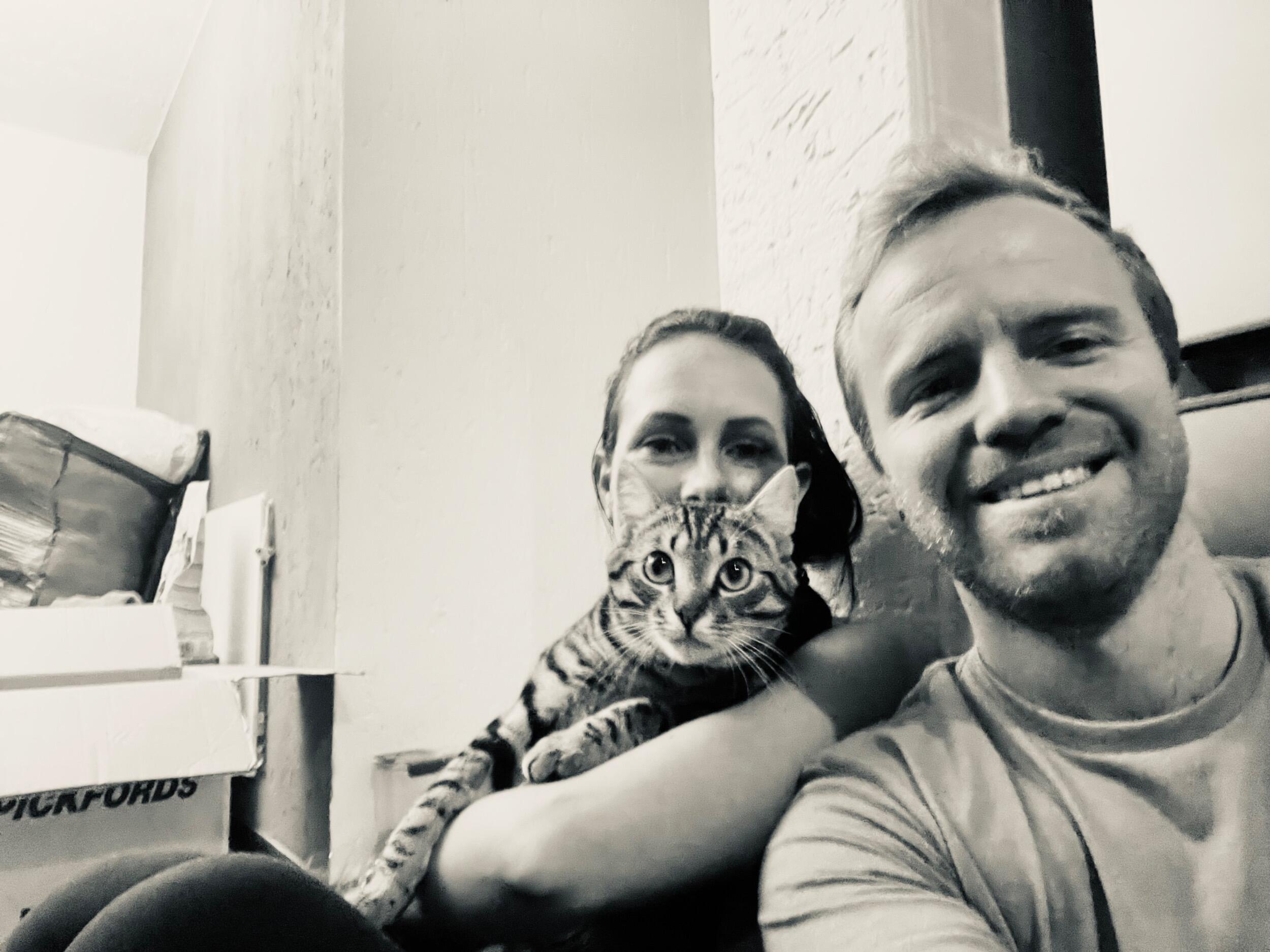 Night in our new home
