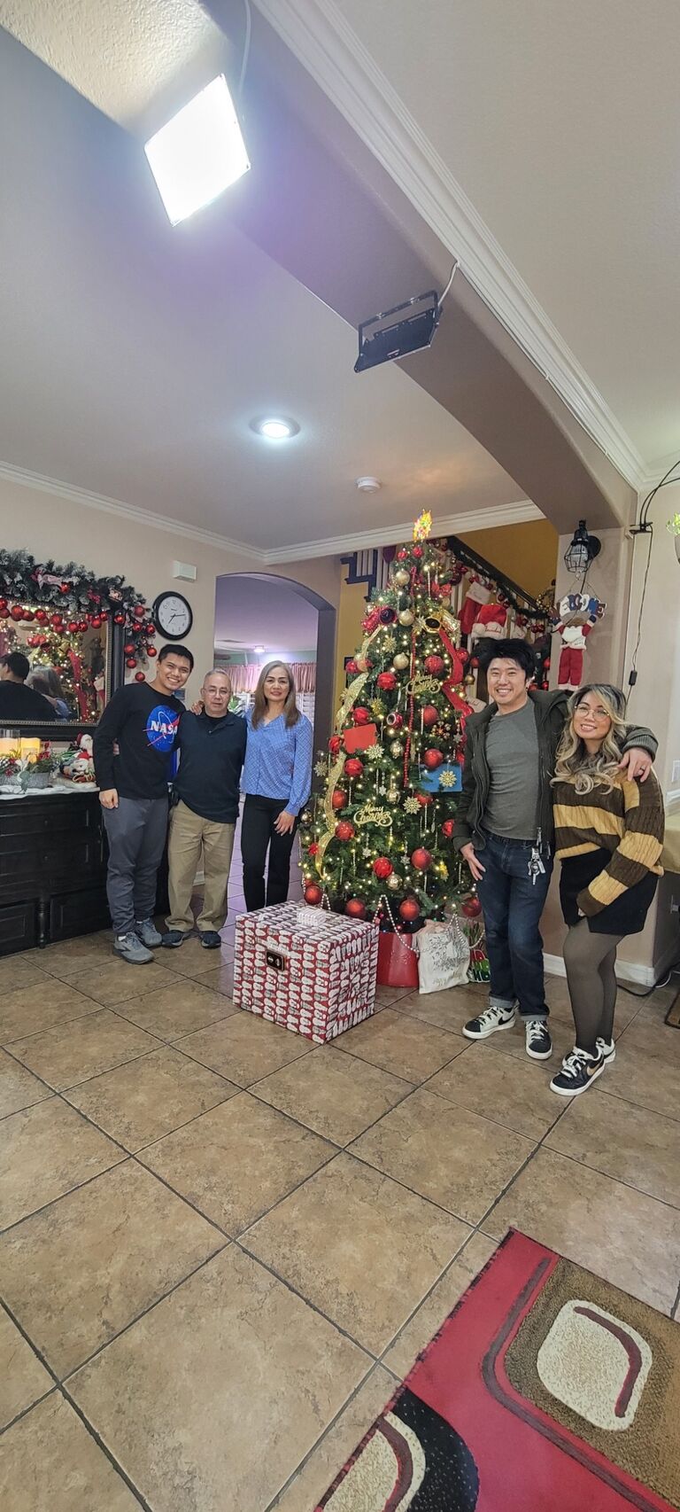 Christmas with my (Wena's) family