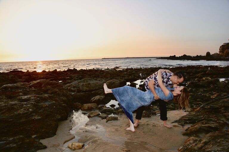 Michael's first birthday together entailed a beautiful beach picnic and a professional photoshoot. We had the best day celebrating together.