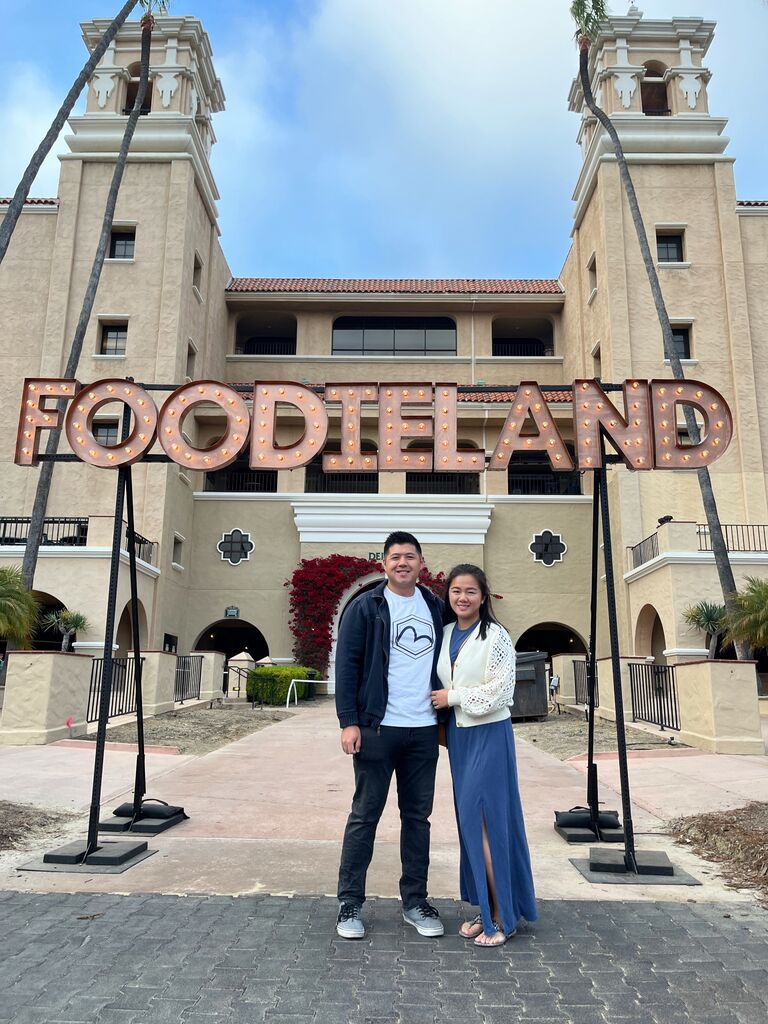 The start of our foodie adventures.