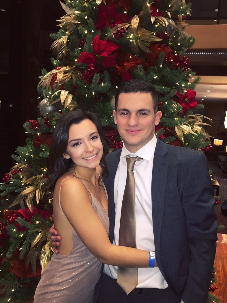 One of many sorority/fraternity formal events that we shared together
