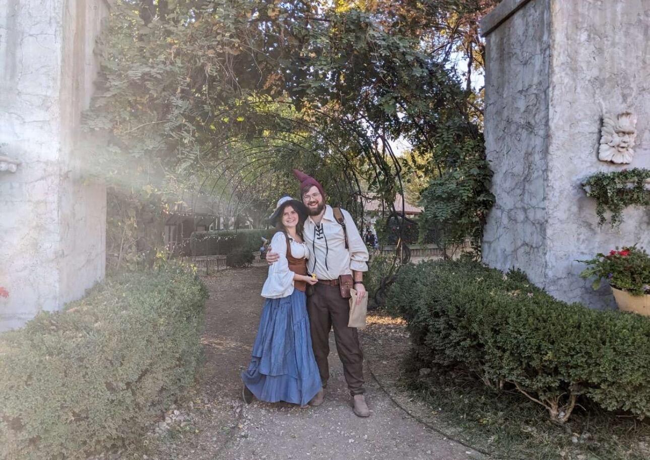 Stephen took Chansey to the Renaissance Faire, twice. We are blessed! 