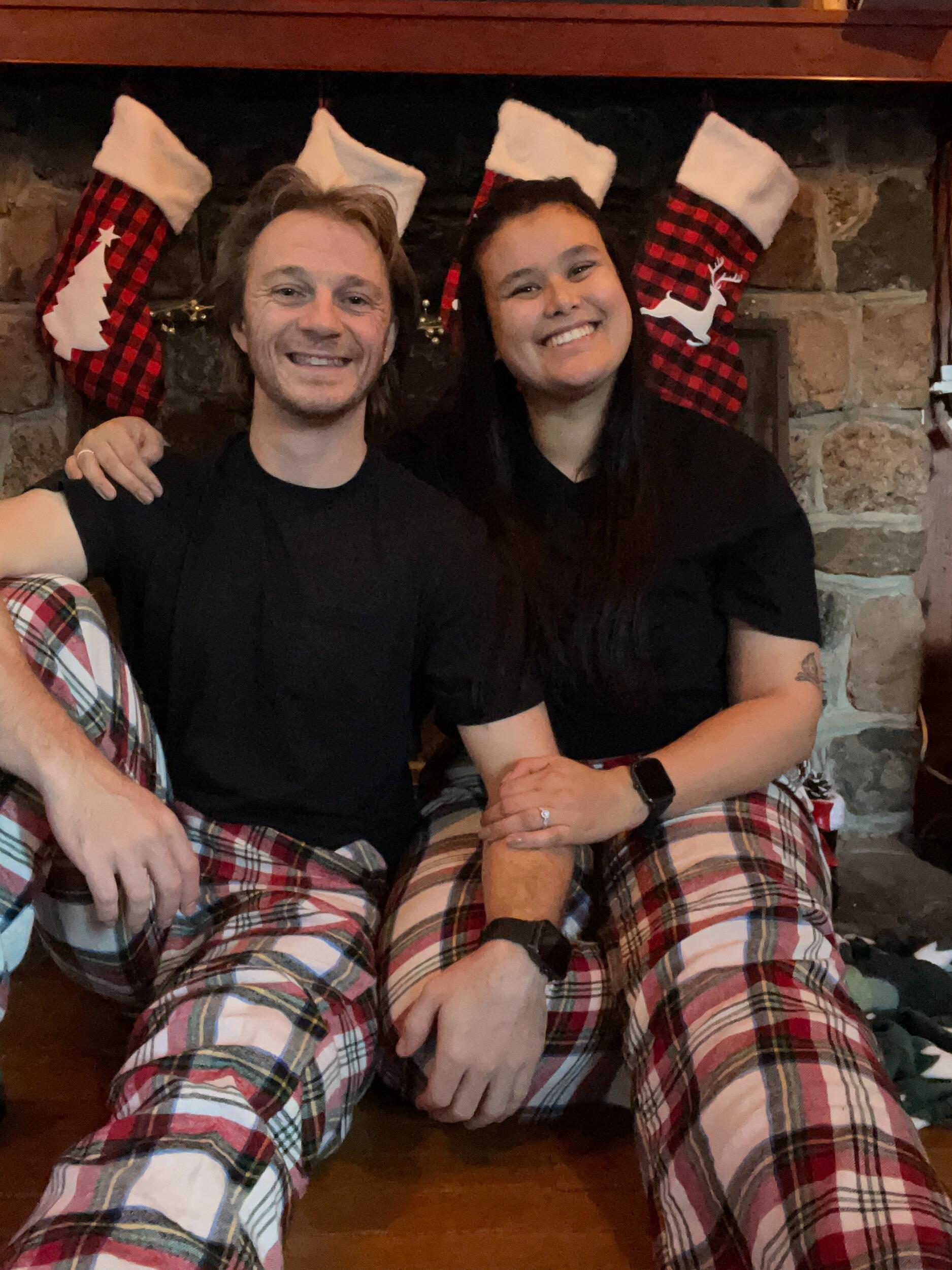 Our last Christmas before we get married.