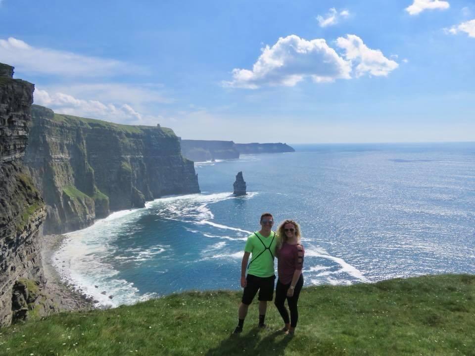 I told you we can't stop travelin'. After graduation, we went on a trip to IRELAND with the Allsups. I swore Brian was going to propose to me over this trip but BOY was I wrong. He had other plans (apparently 3 years later). 