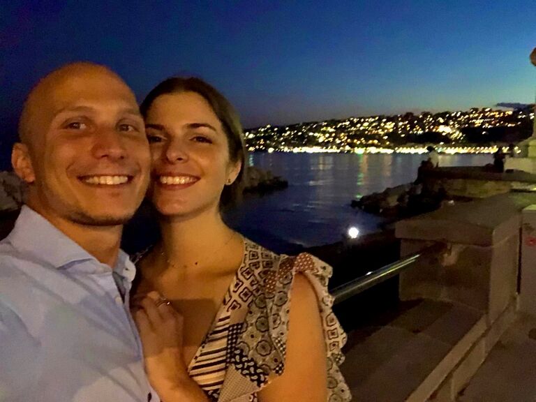 Our first time in Italy together.