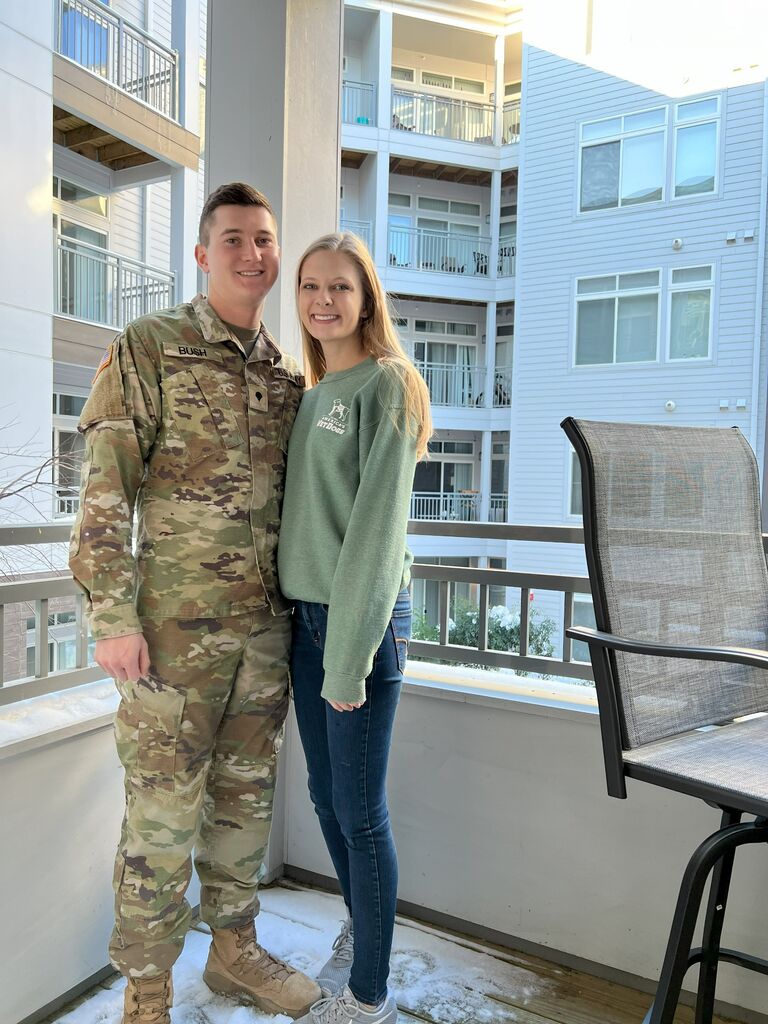 Alex came home for Christmas