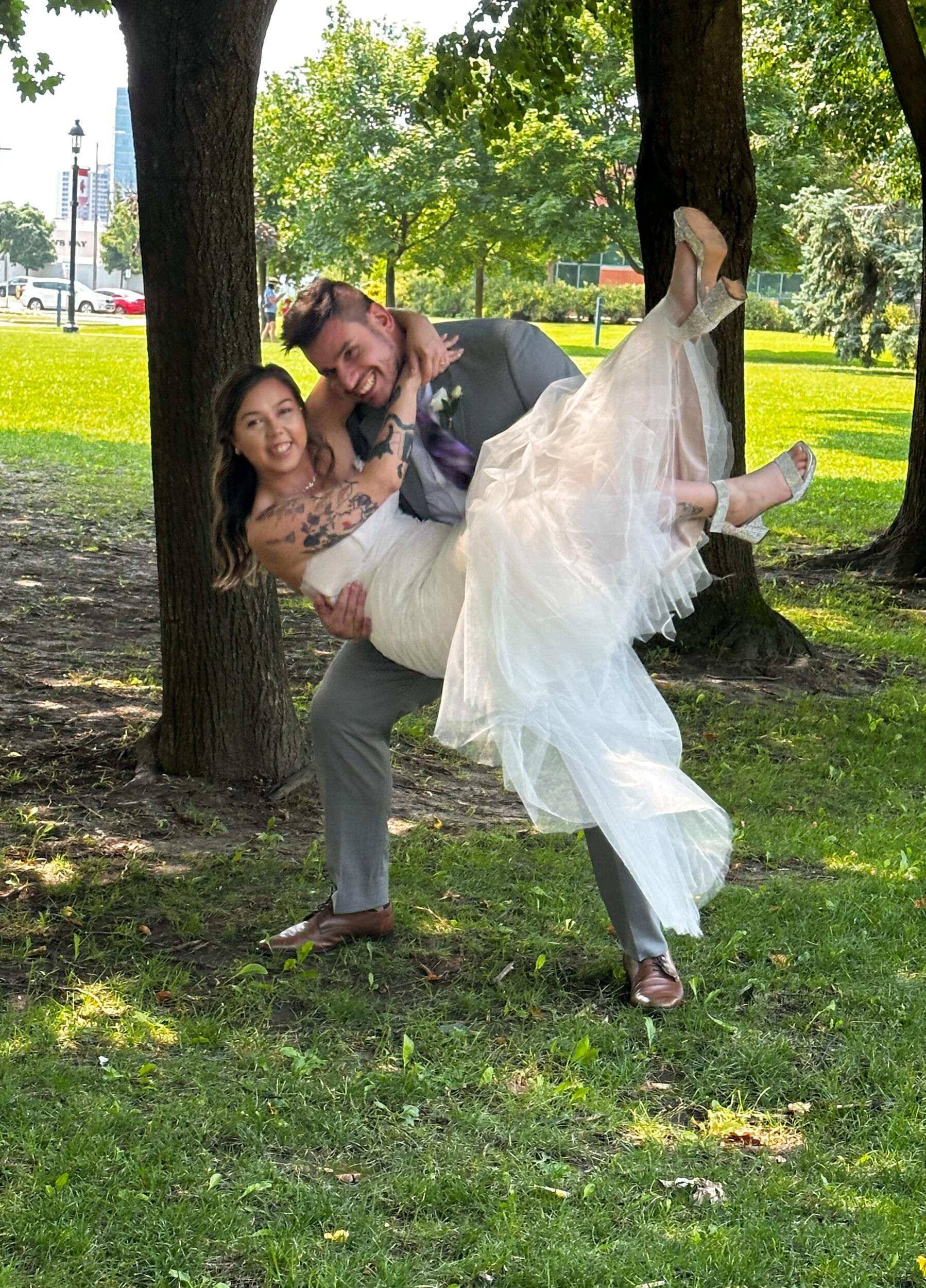 Wedding Event #1 where Tori & Anesty got legally married at City Hall 