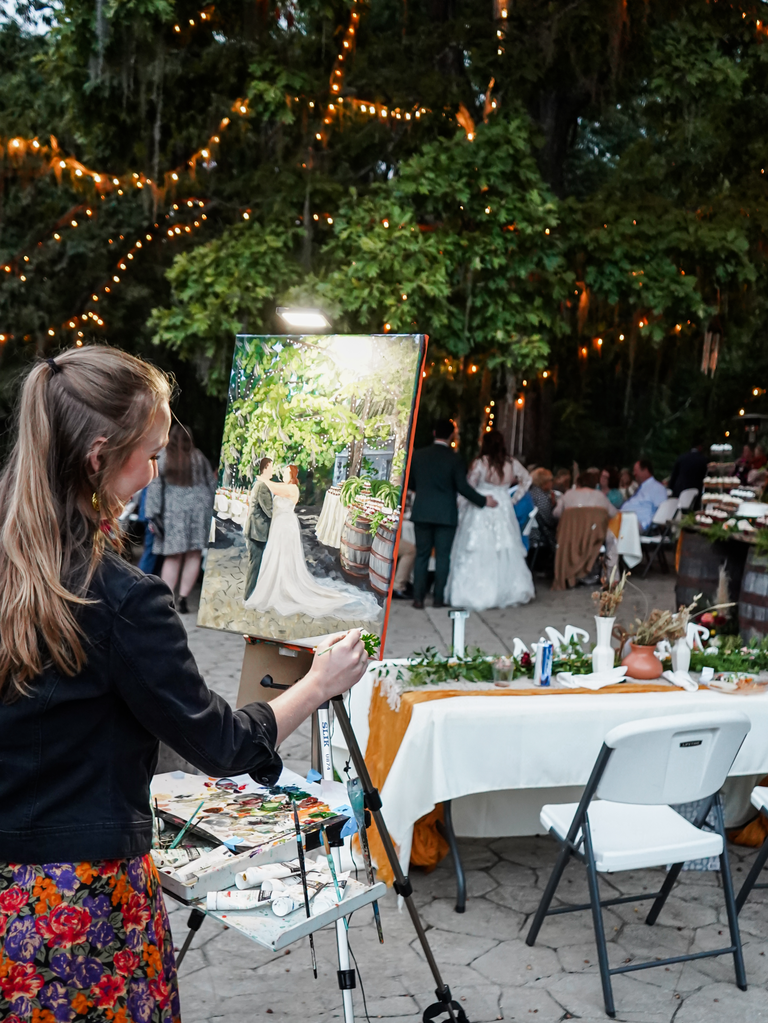 Your Questions on Live Wedding Paintings and Painters Answered