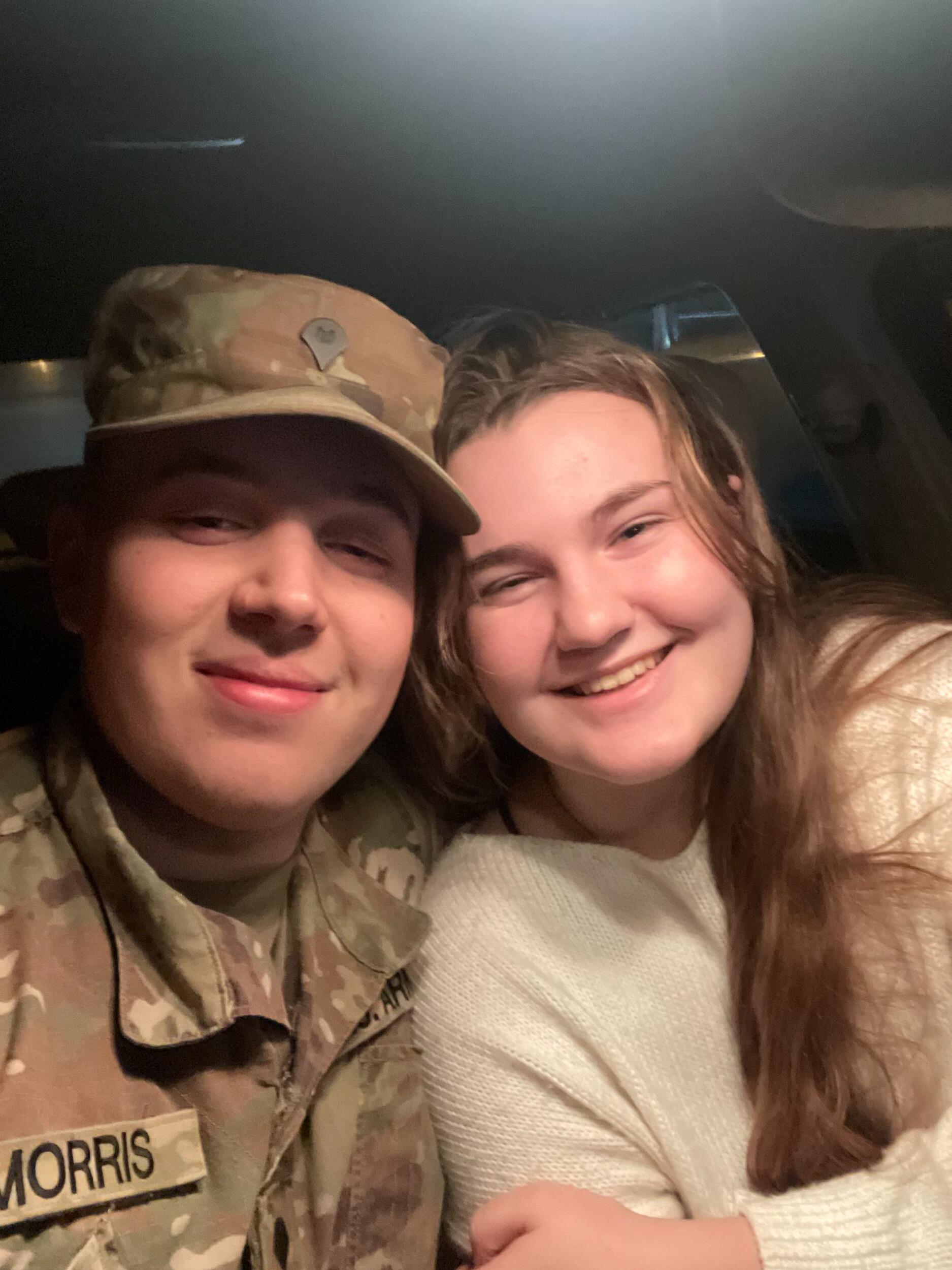 After a year overseas, Nathaniel returned state side and Catie got to pick him up! The end of super long distance, now there's just college to deal with.