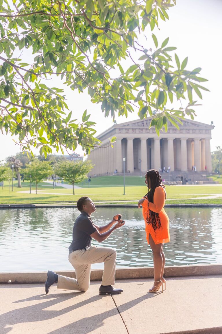 We got engaged!
