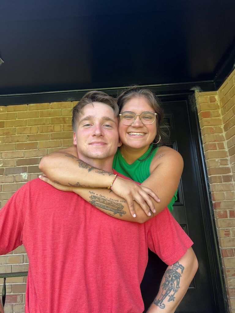I bought a house & Charles helped me move in AND met all the fam. 