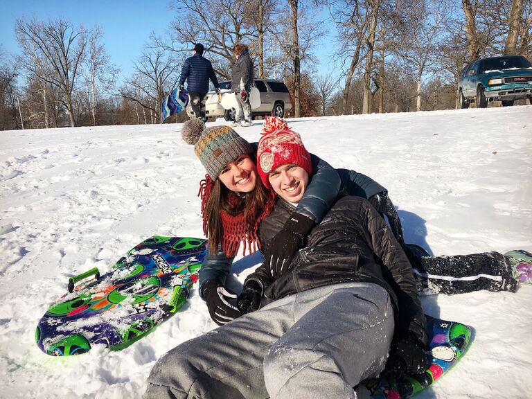 Snow Day in Muncie, IN