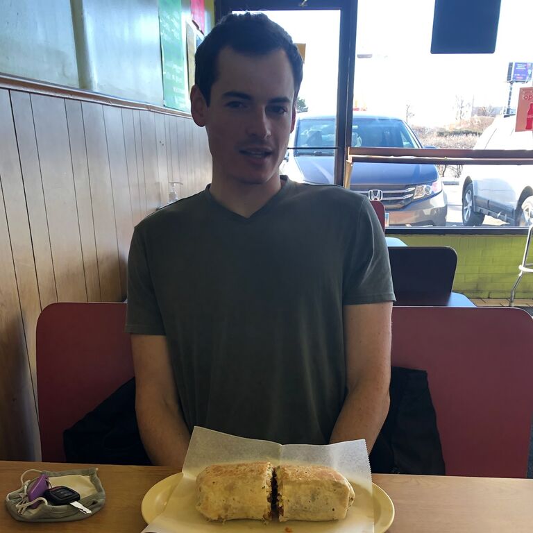 Our first date at Speedy Taco in Waukegan, IL. This became a frequented spot for breakfast burritos despite the fact that we were never sure what time the family would open the restaurant for the day.