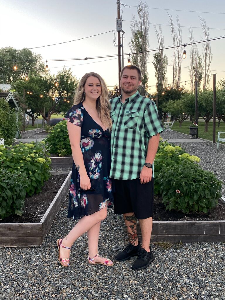 Our first wedding together! Thanks to the Ratigans 