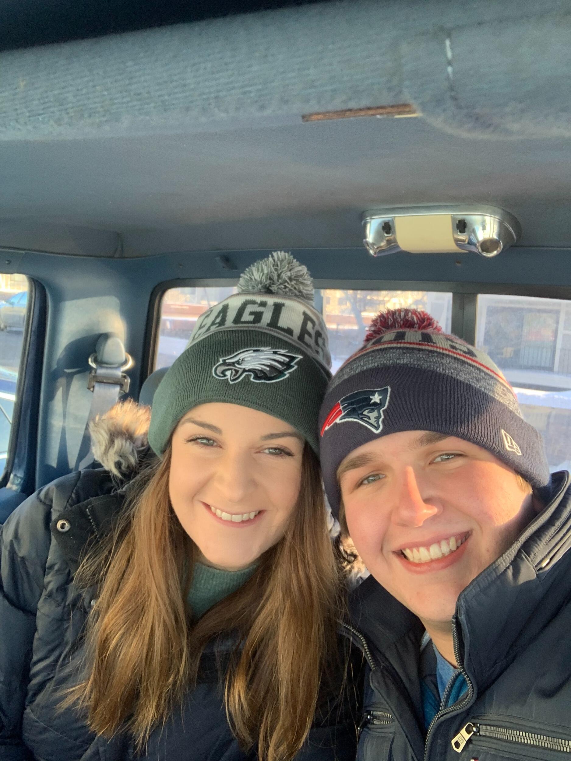 Repping our favorite sports teams