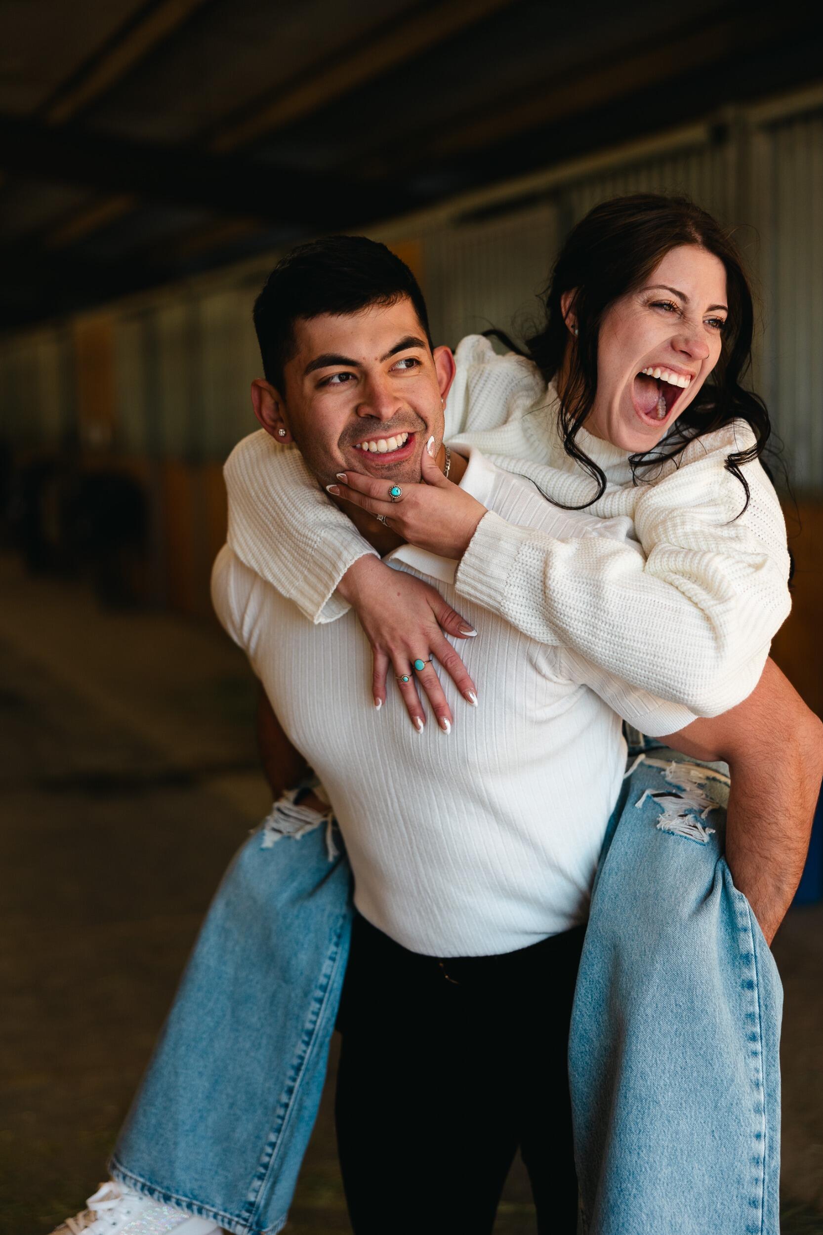 Engagement photos. Now the couple have been planning their wedding and cannot wait for Oct. 17th, 2025 to roll around so they can finally say I do. This will be when they can finally merge their two busy lives into one and support each other in the way God has been preparing them since day one. They are so excited to celebrate this day with friends and family. 