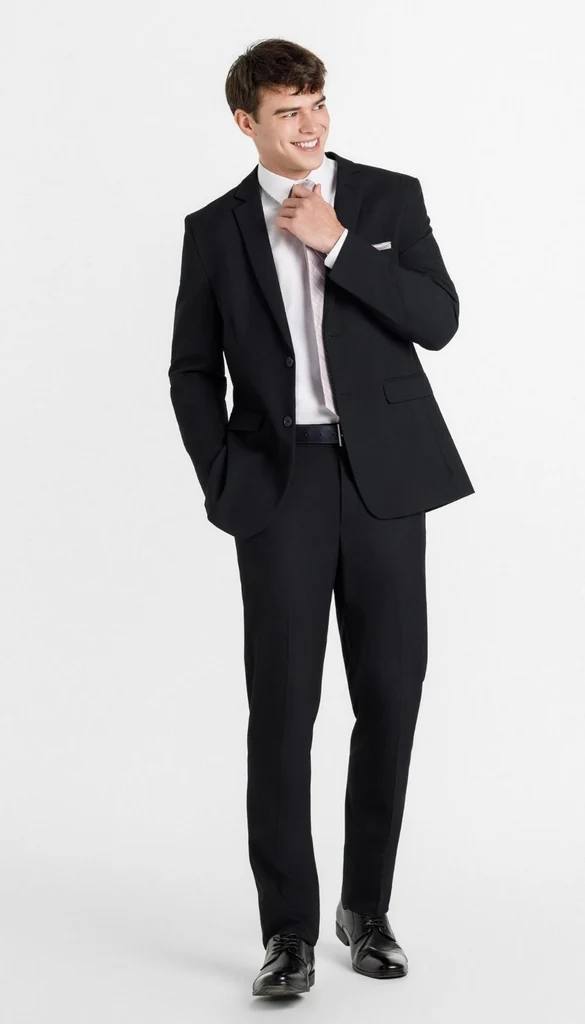 Kennedy Blue black suit