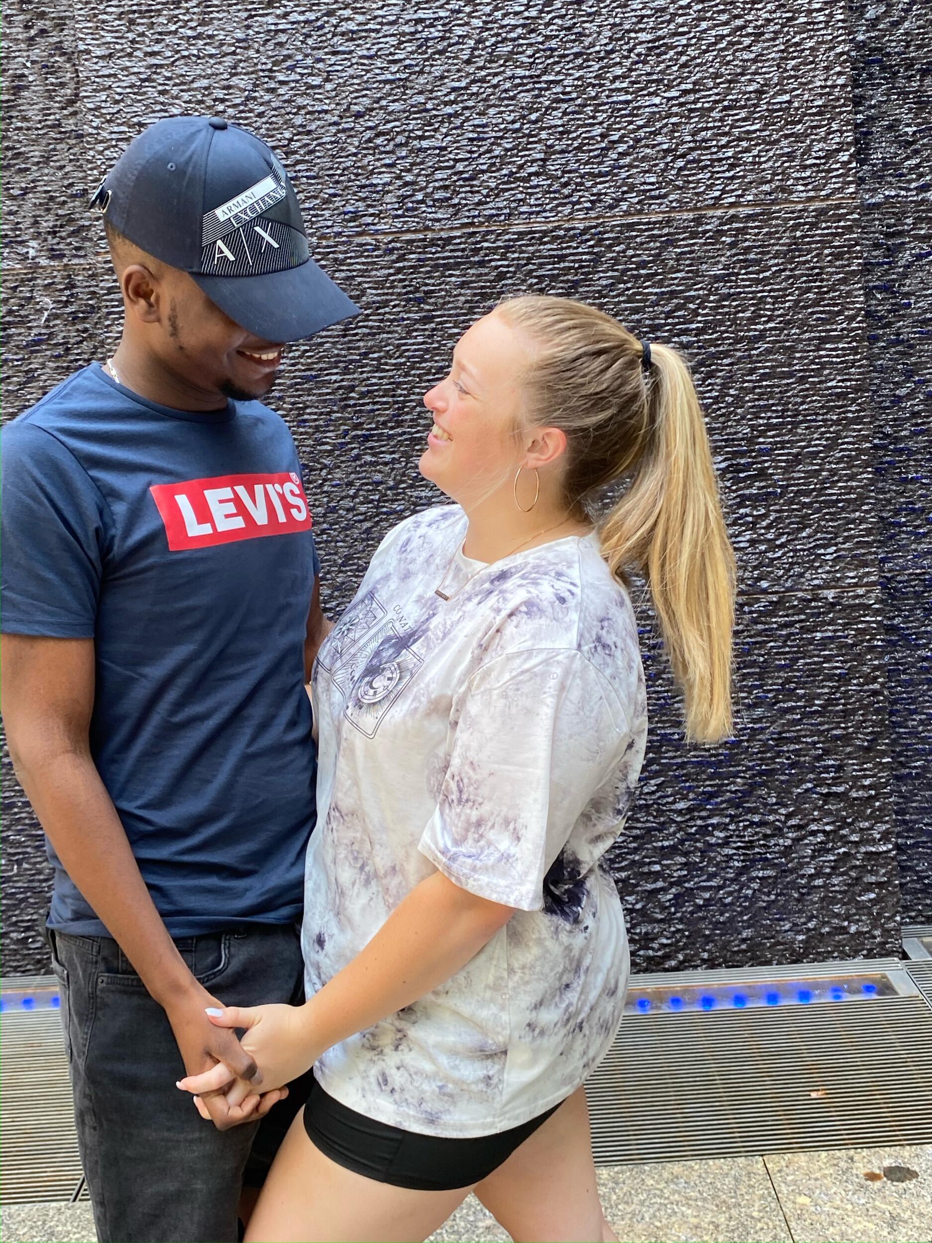 A true testament for his care for Emily, after only two months of dating Junior took the train from New York to Boston to be with Emily after her NCLEX exam. 