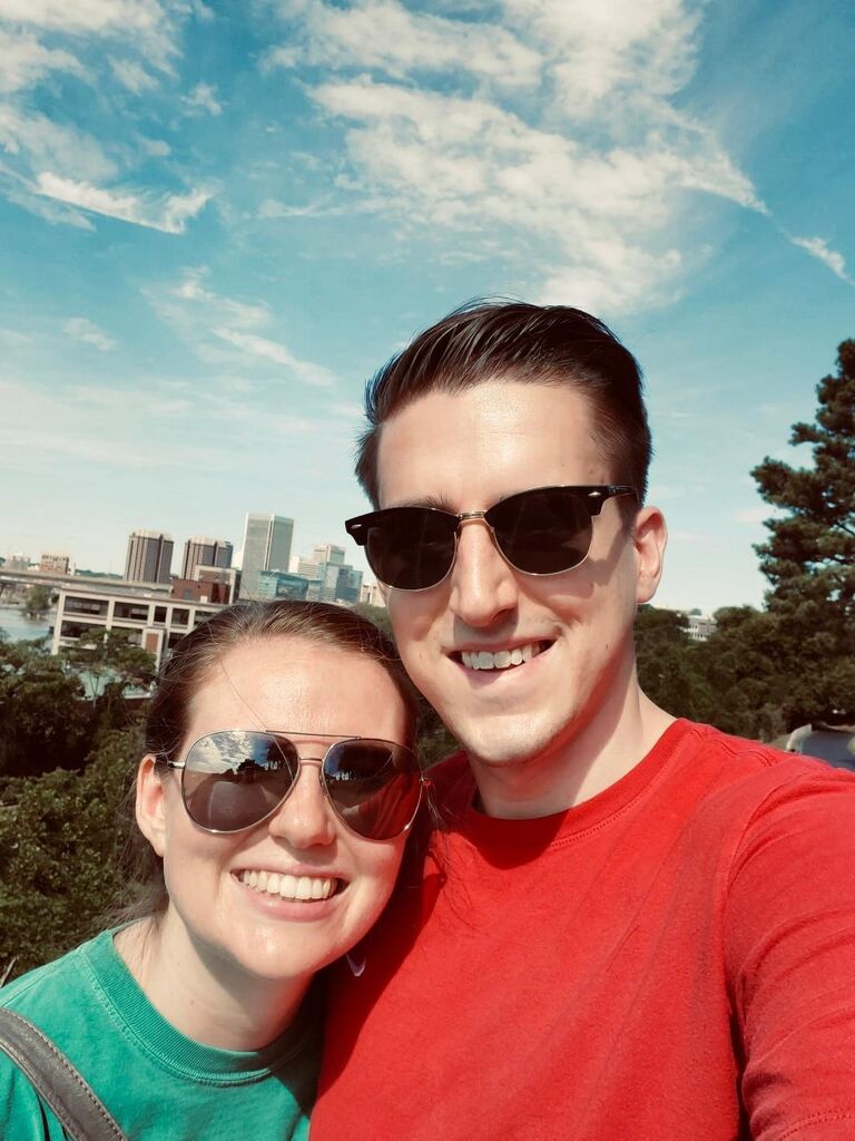 View from Hollywood Cemetery in Richmond, VA