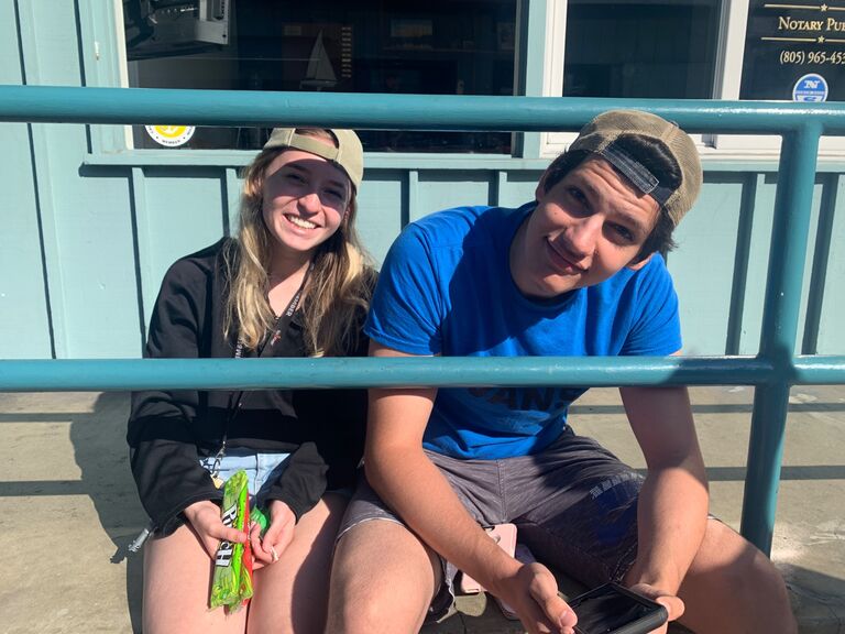 First time going to the beach as a couple. :)