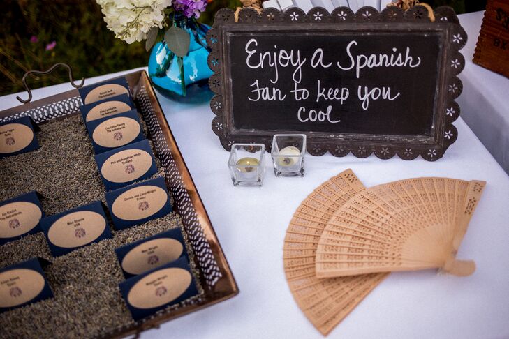 wooden fans for wedding favors