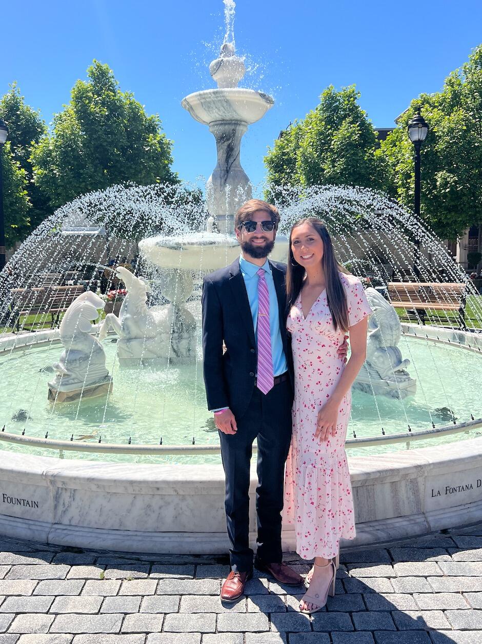 Wedding day of Dan's cousin Tommy and his wife Maren!