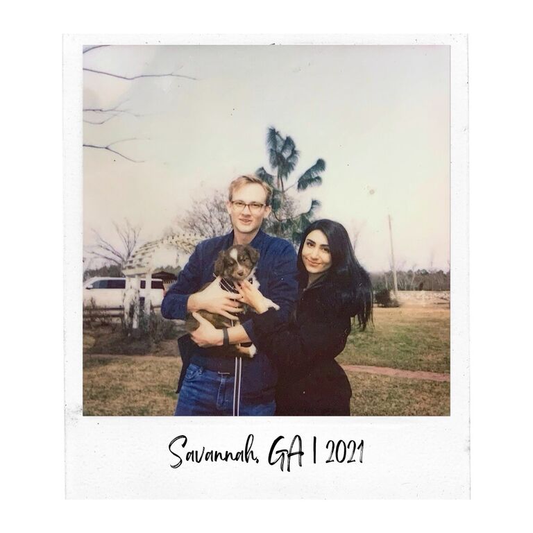 Having acclimated to life in Atlanta, Jacob and Emily brought a sweet puppy into the mix. Jacob had always wanted a dog and thought Emily could use a little extra love and support during her challenging Graduate school years. Introducing Theo!!! Jacob ensured that Theo was a frequent visitor to the Architecture Studio, particularly during Emily's late nights. 

