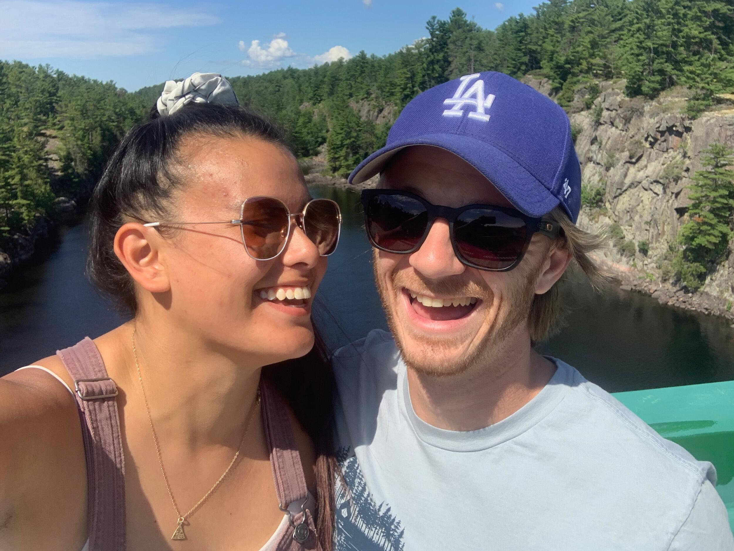 Our first trip to Sudbury which included meeting friends, our first concert & Ashley being on crutches.  