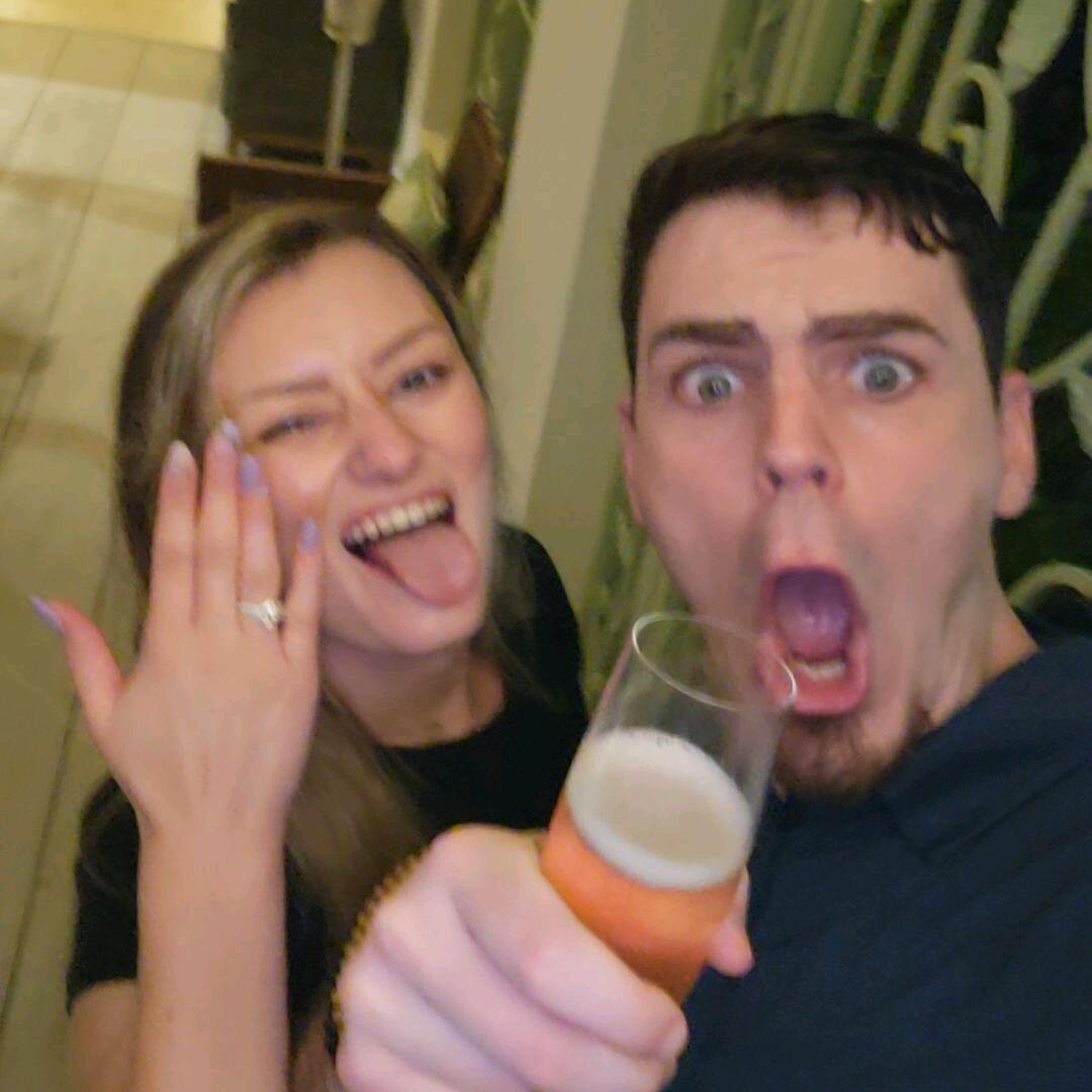 THE BIG DAY. We are so excited for all of you who can join us to celebrate. Cheers!