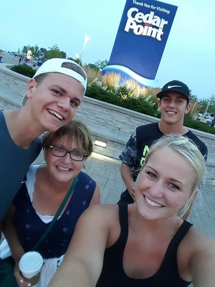 Tanner’s first time at Cedar Point 
