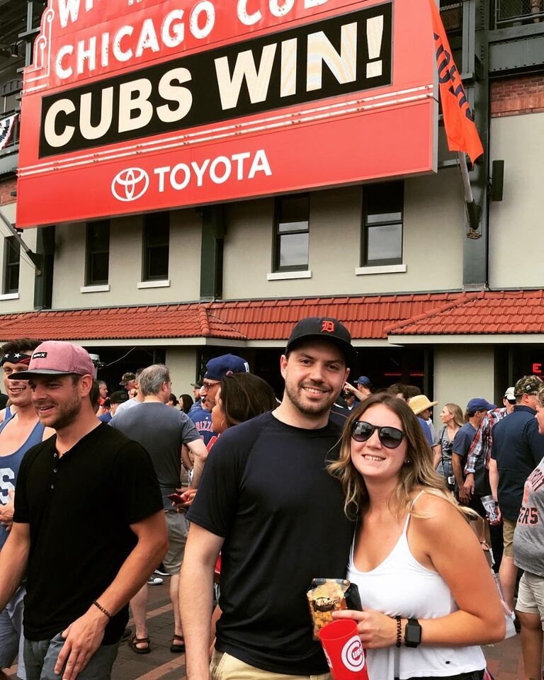 Emma and Zac visit Wrigley to watch the Tigers take on the Cubs