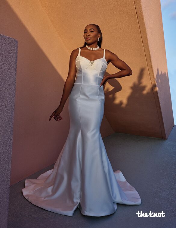 venus williams for the knot magazine