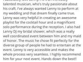Lenny K Music, The DJing Violinist - Violinist - Lynbrook, NY - Hero Gallery 3