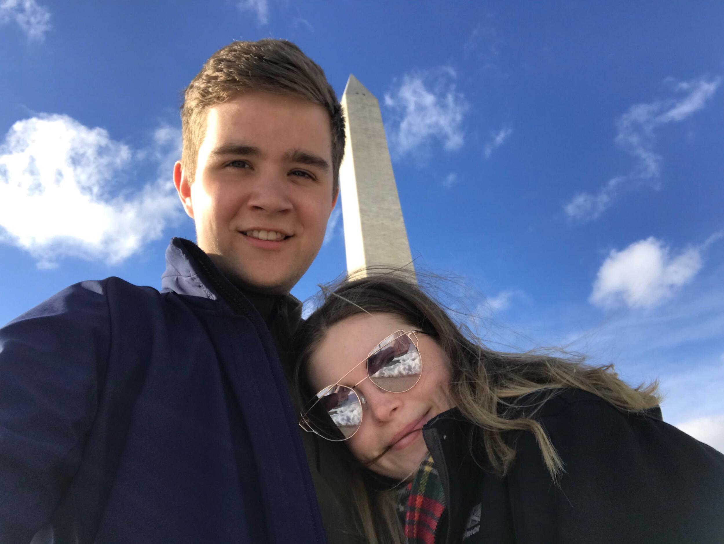 Travelling during our year abroad in the USA - Tom was buzzing to nerd out on US political sites in Washington D.C., only for Trump to shutdown the government & all the museums (Zoe was GUTTED).