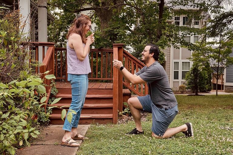 We're engaged!