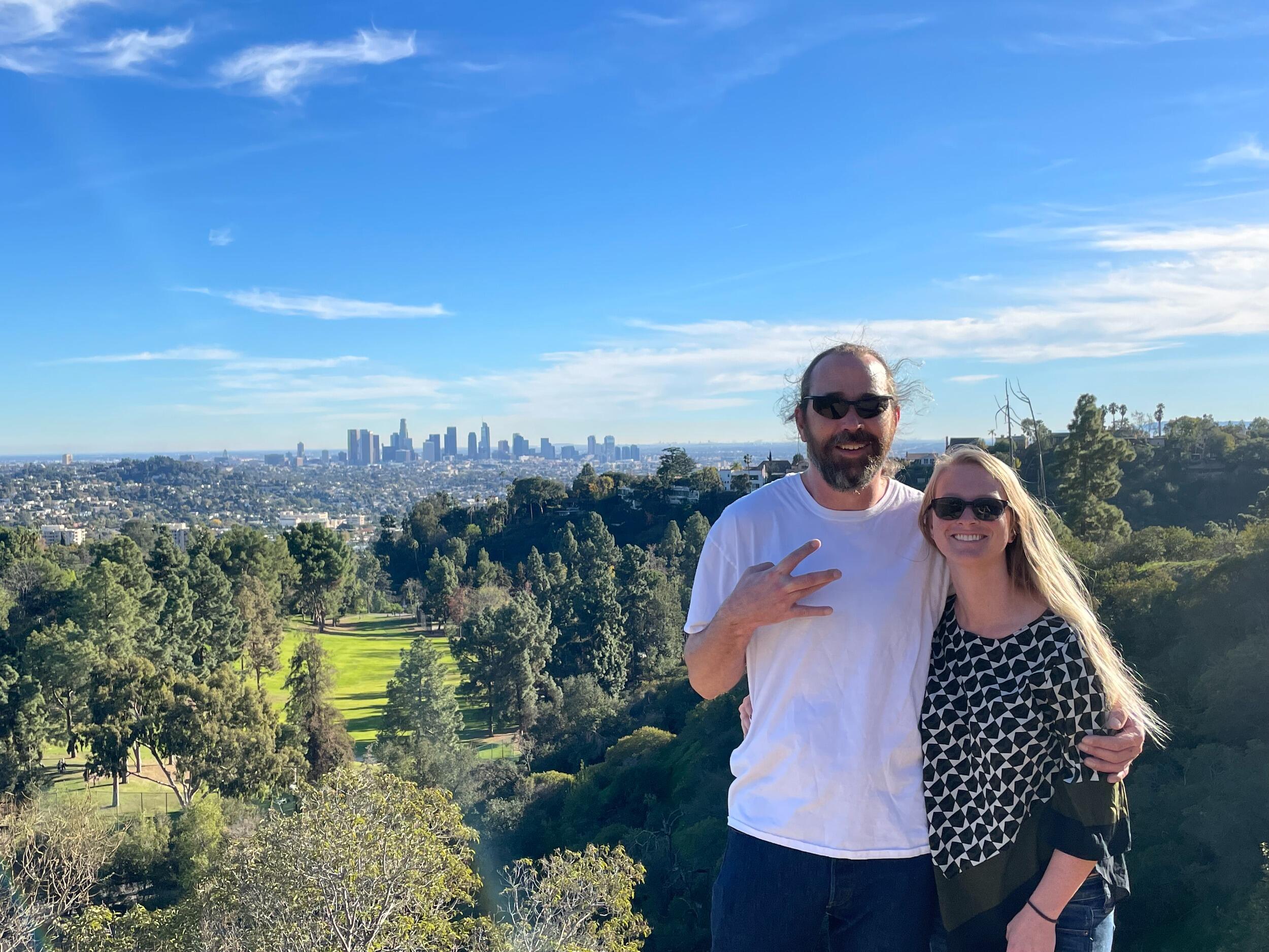 Christmas in Los Angeles with the family