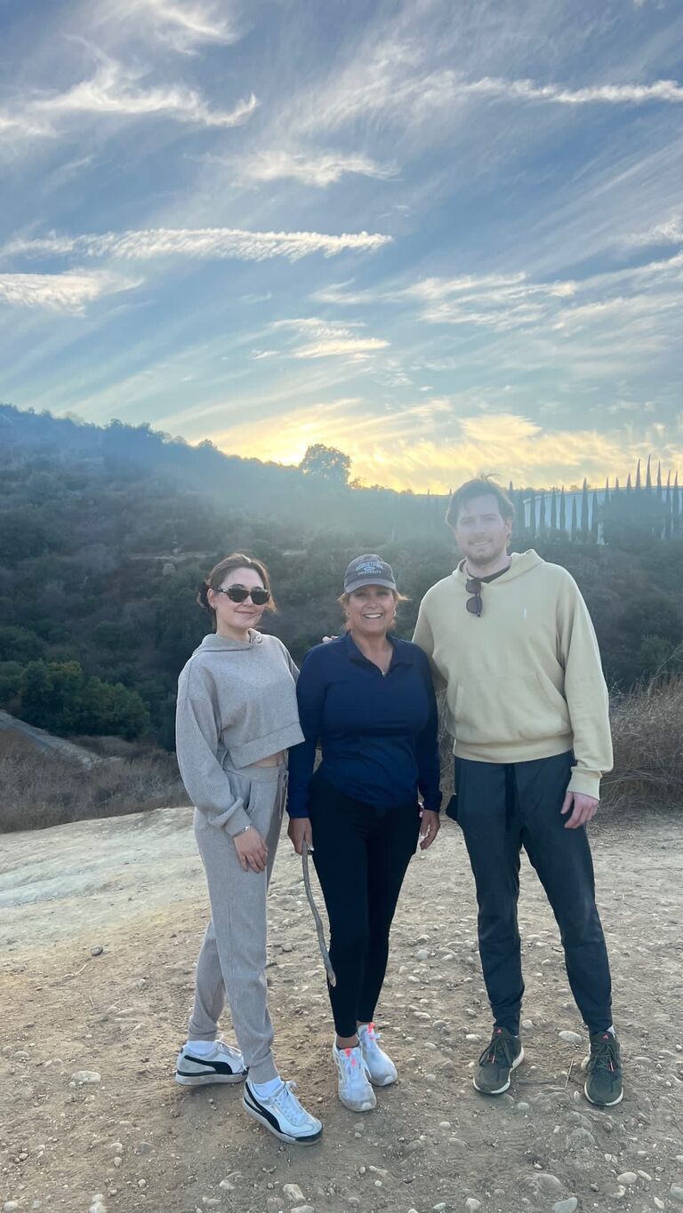 Los Angeles, CA - Hiking with Diana's Mom
