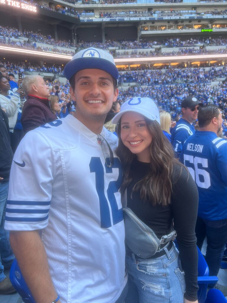 Enjoying a Colts game #ForTheShoe