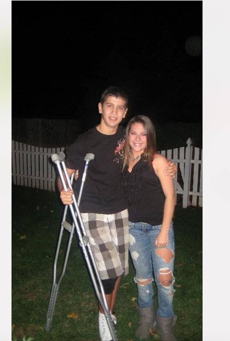 When our love story began ! 