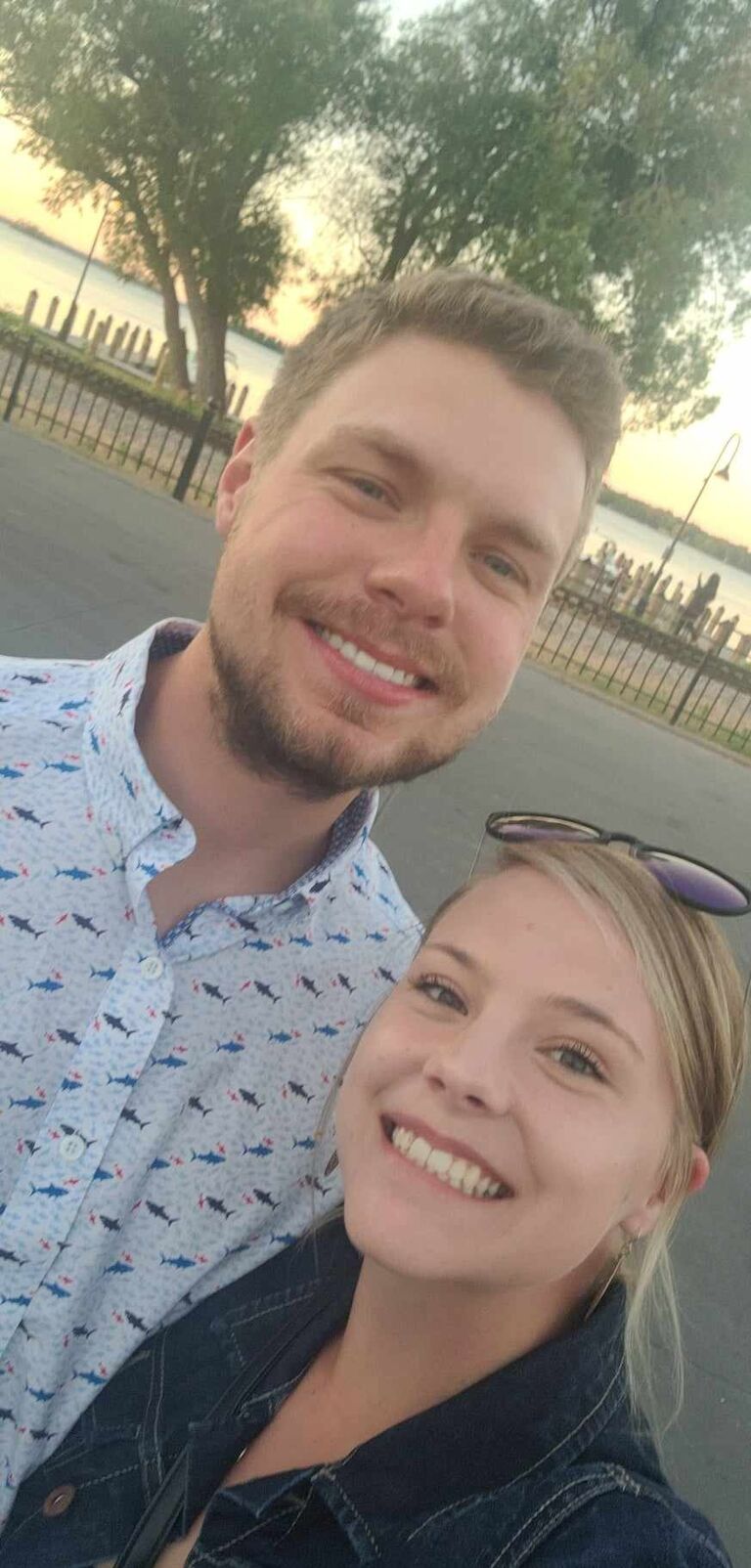 Our one-year anniversary at the restaurant COVE