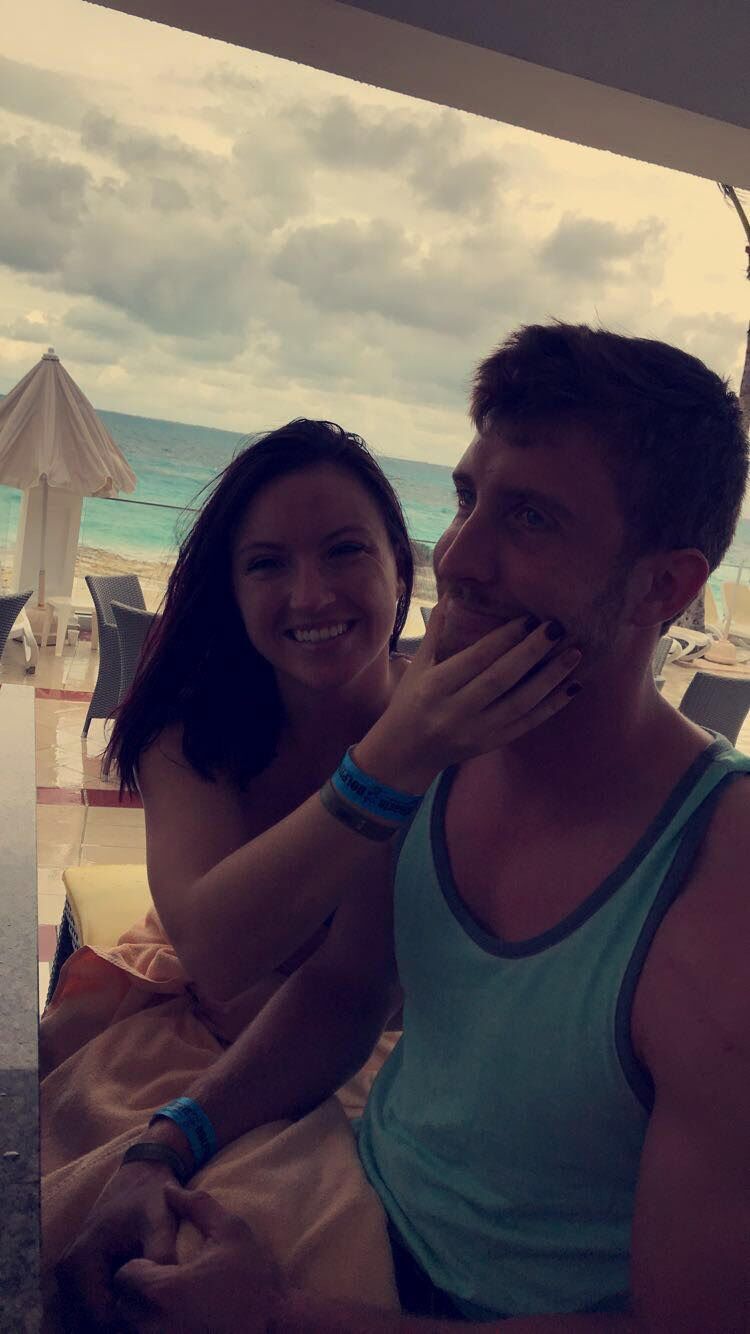 They traveled to Cancun to ring in 2018.